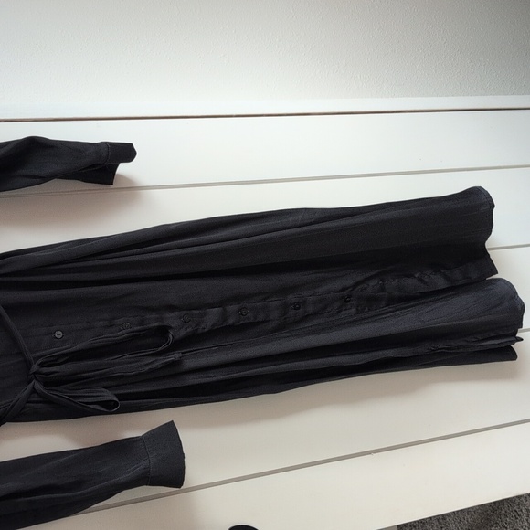 MANGO women's black dress size 10 - Picture 3 of 4